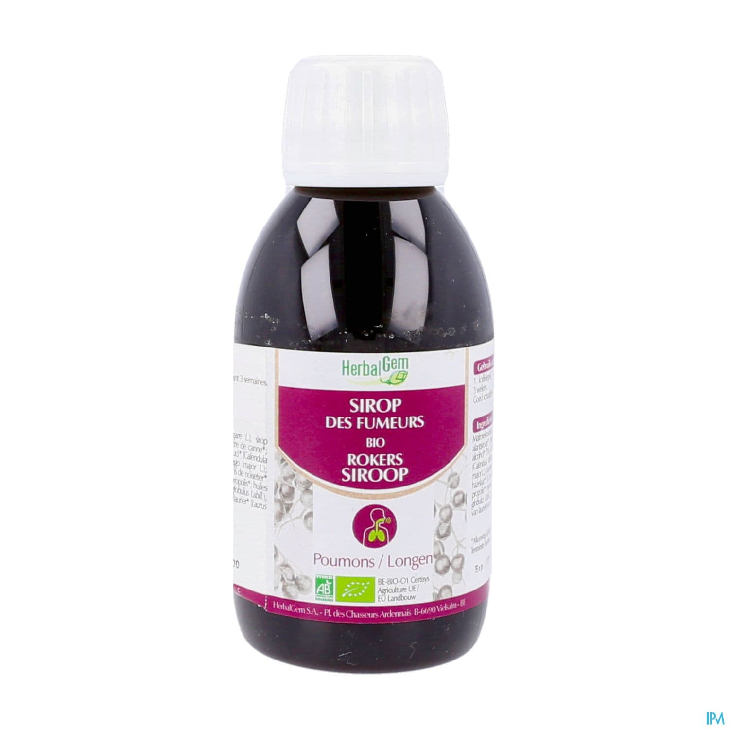 Herbalgem Sirop Fumeurs Bio 150ml