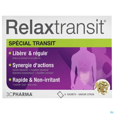 3c Pharma Relaxtransit Sachet 6