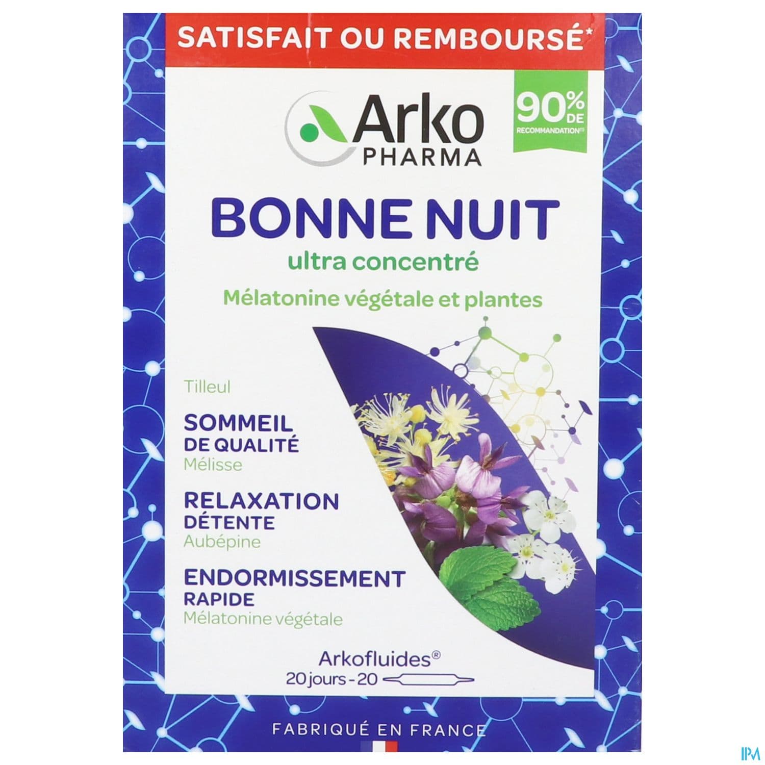 ARKOFL BONNE NUIT AMP 20X10ML