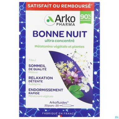 ARKOFL BONNE NUIT AMP 20X10ML
