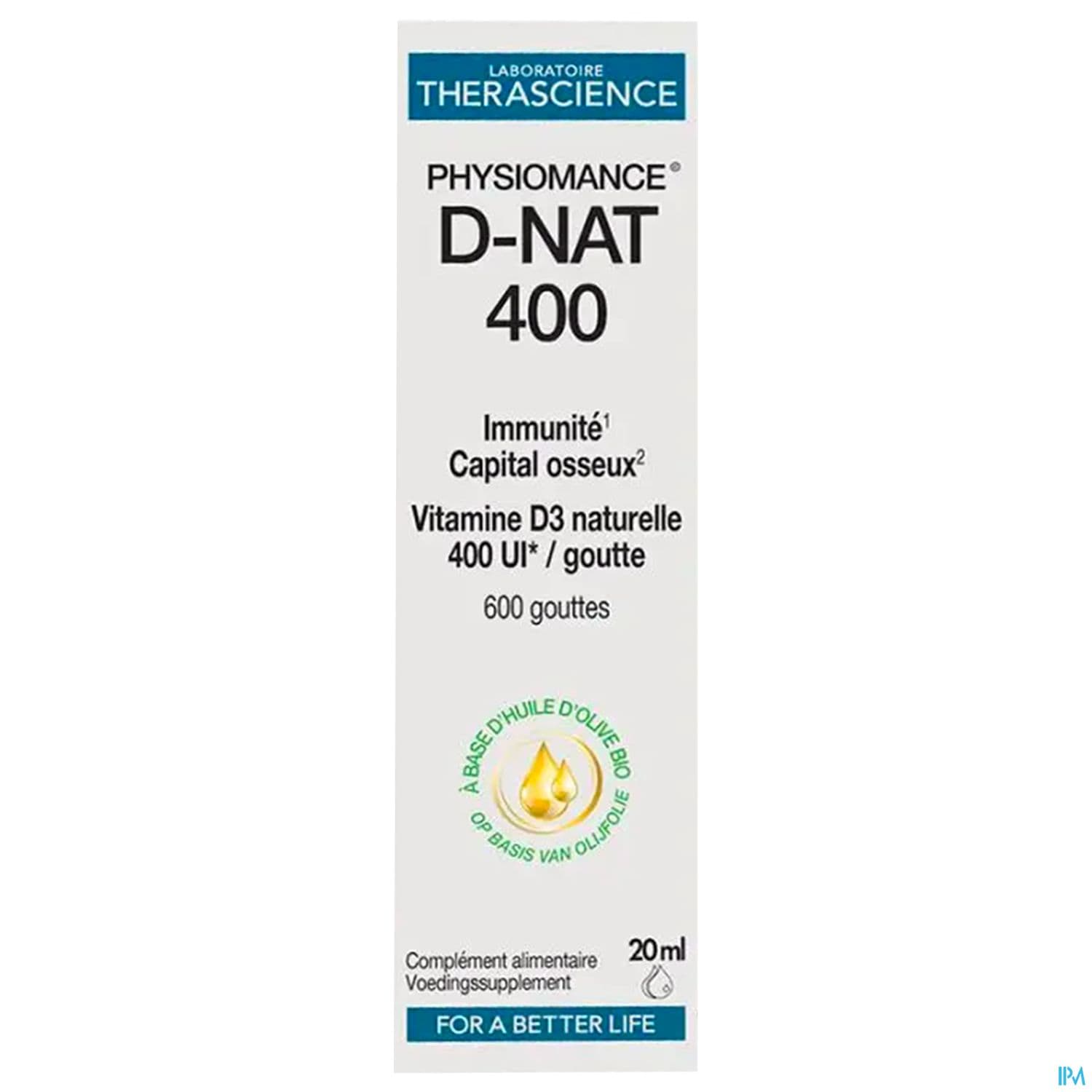 Therascience Physiomance D Nat 400 Gouttes 20ml