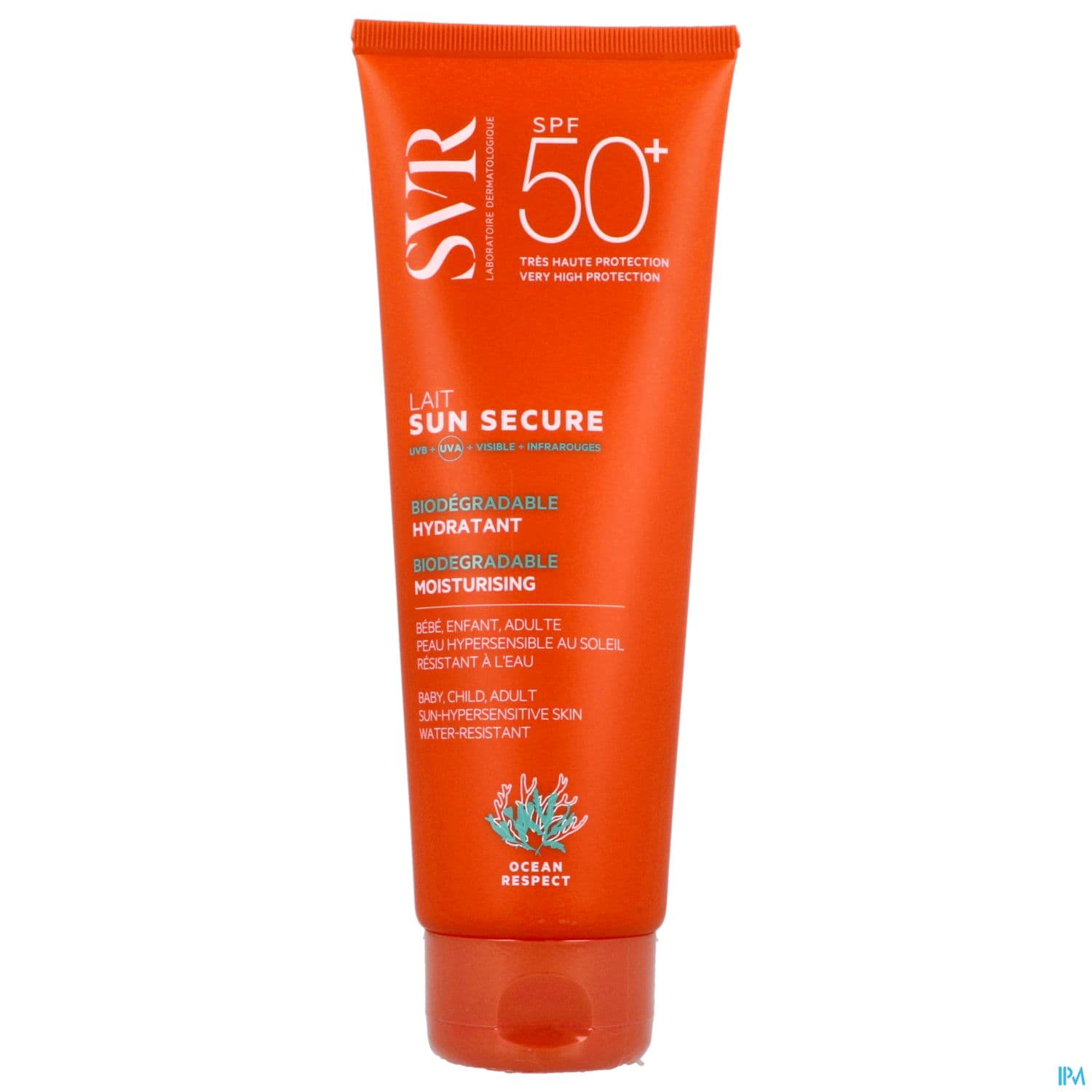 SVR SUN SECURE SPF50+ LAIT 250ML