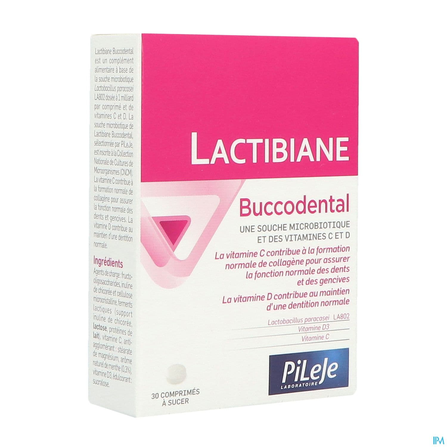 Pileje Lactibiane Buccodental Comprime A Sucer 30