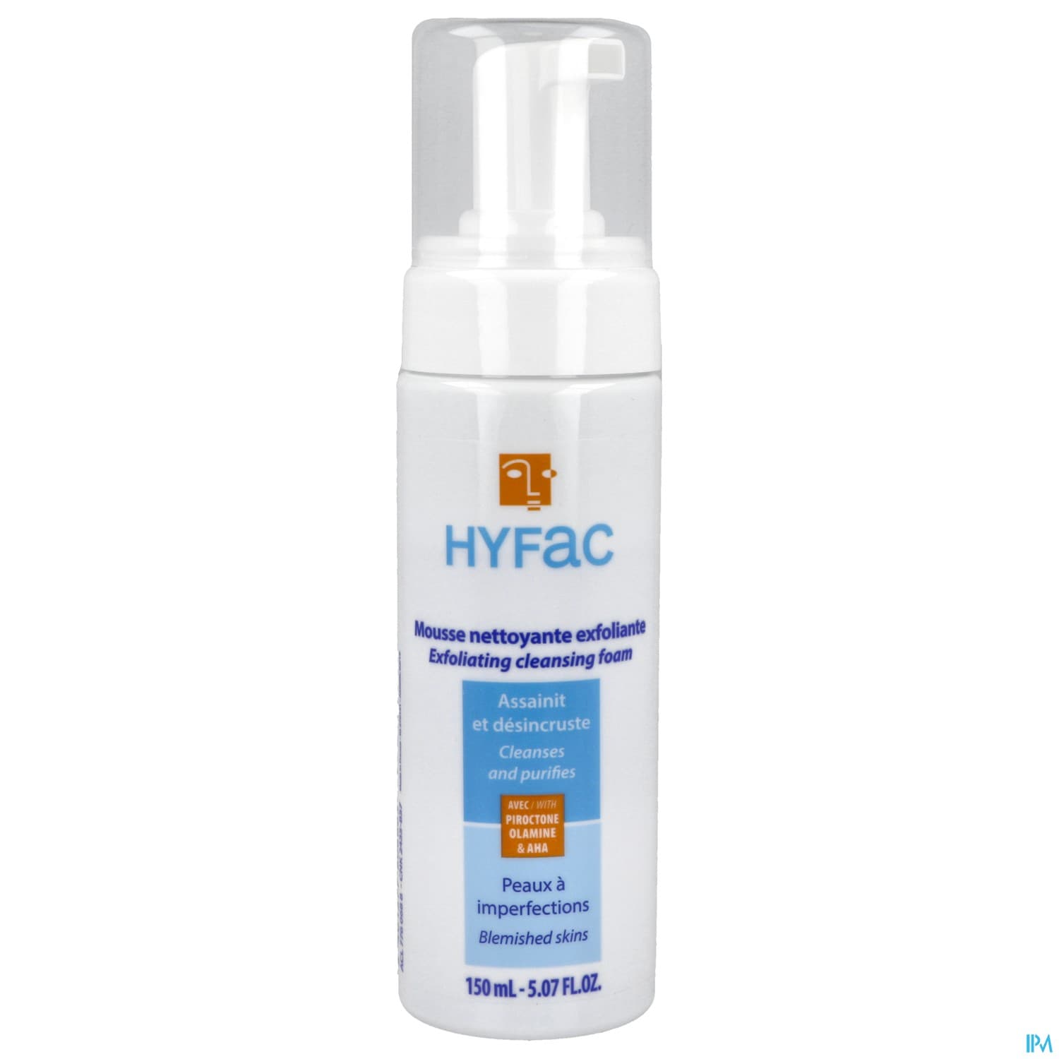 Hyfac Mousse Nettoyante Exfoliante 150ml
