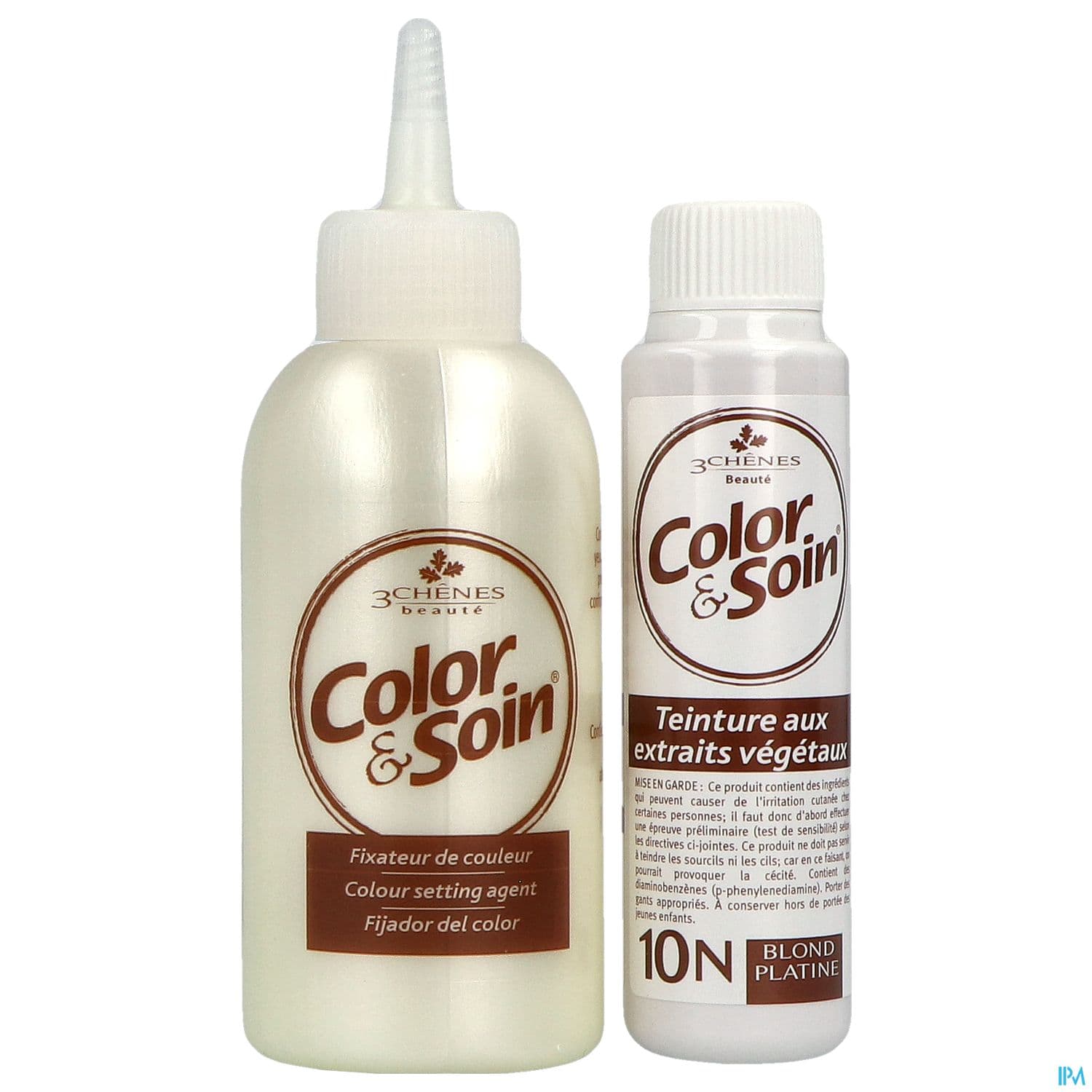 3 CHENES COLOR/SOIN BL PLATINE 10N