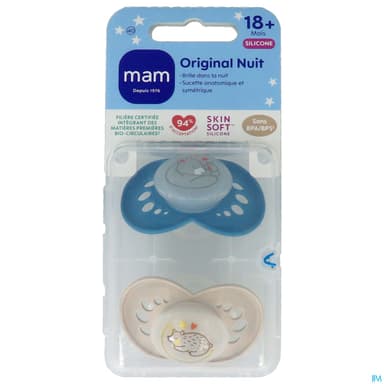 SUCET MAM ORIGINAL NUI SIL 18+M X2
