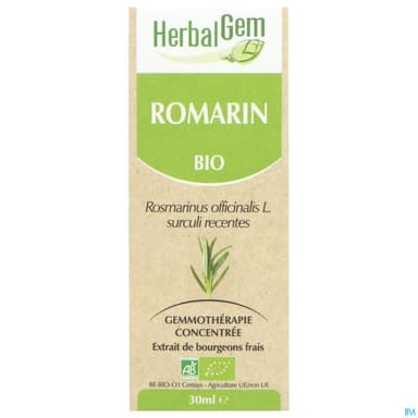 Herbalgem Romarin Jp Bourgeon Macerat Gly Bio 30ml