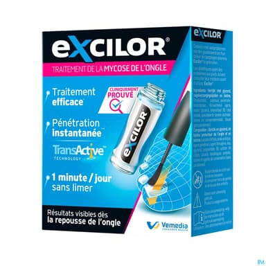 Cooper Excilor Traitement Mycose Ongles 3ml3