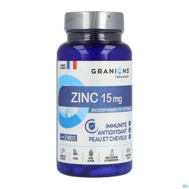 GRANIONS ZINC GELUL PILULIER 60
