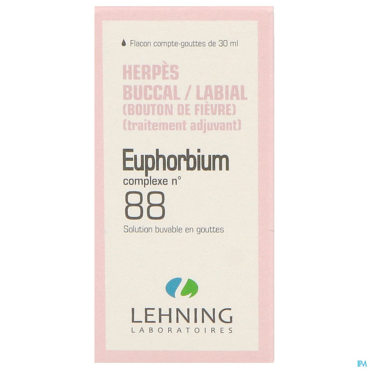 Lehning Complexe 88 Euphorbium Solution Buvable 30ml