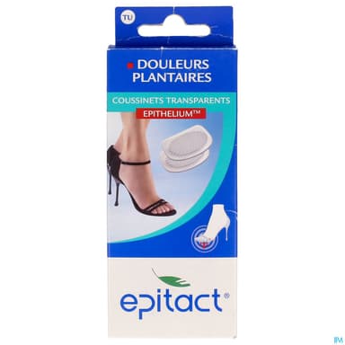 Epitact Coussin Plantaire Transparent Tu X2