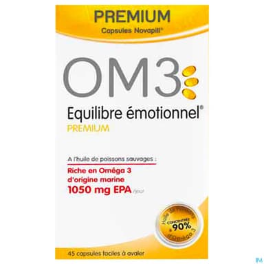 Om3 Equilibre Emotionnel Formule Premium Capsule 45
