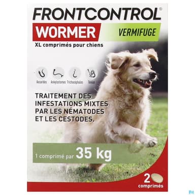 FRONTCONTROL VERMIF CHIEN XL CPR 2