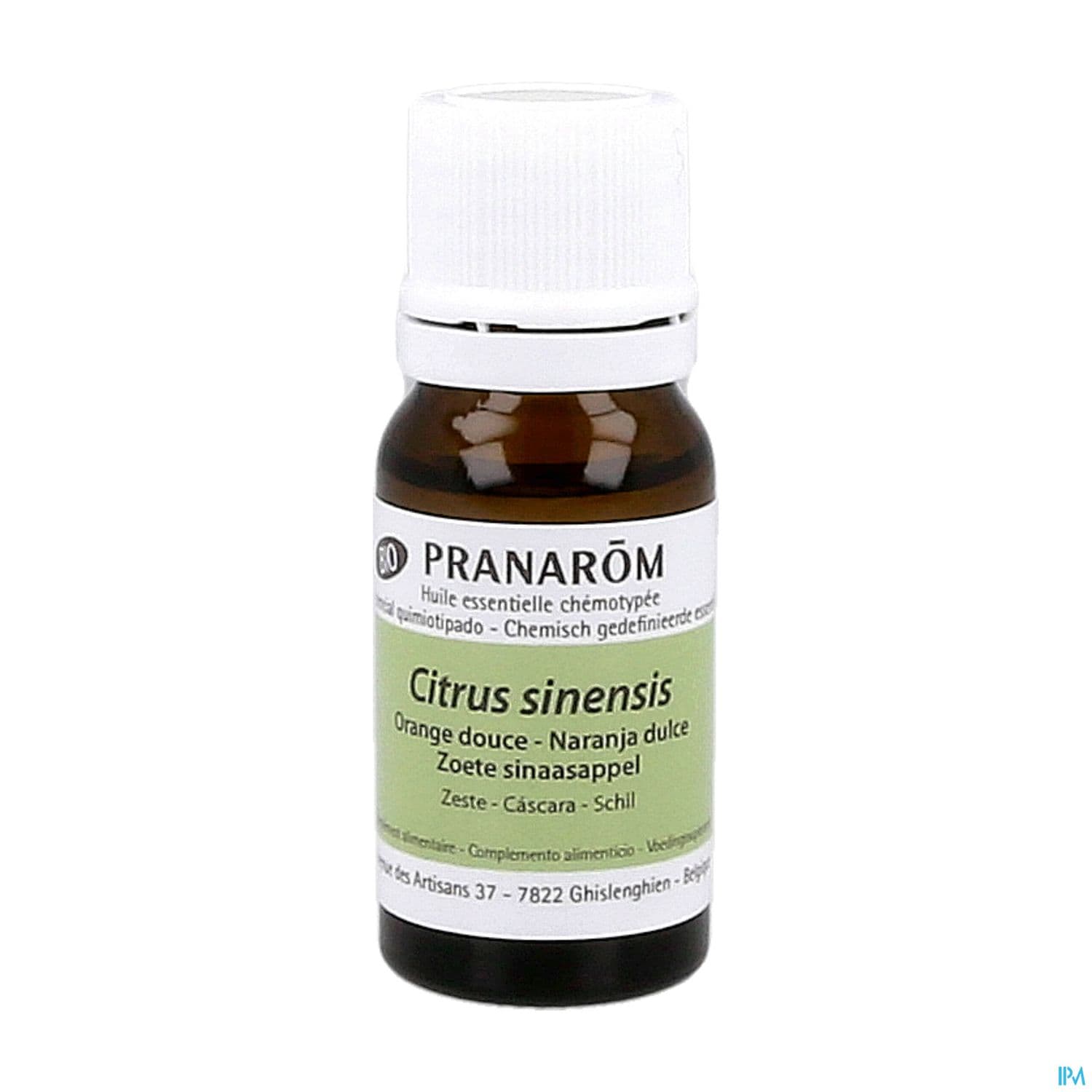 Pranarom Huile Essentielle Bio Orange Douce Zeste 10ml