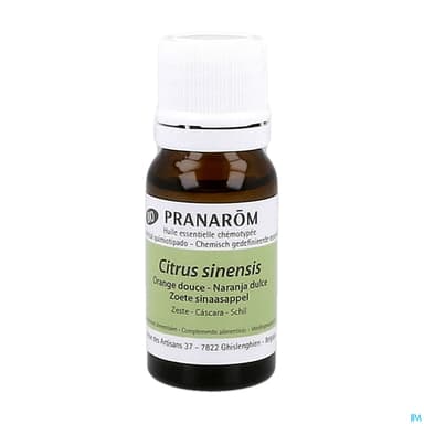 Pranarom Huile Essentielle Bio Orange Douce Zeste 10ml