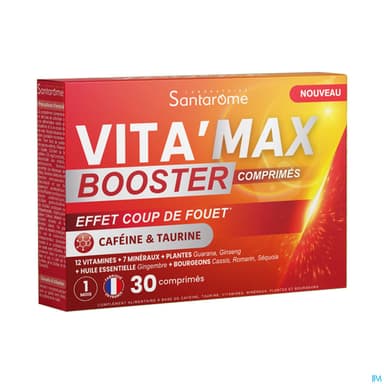Santarome Vita'max Booster Comprime 30