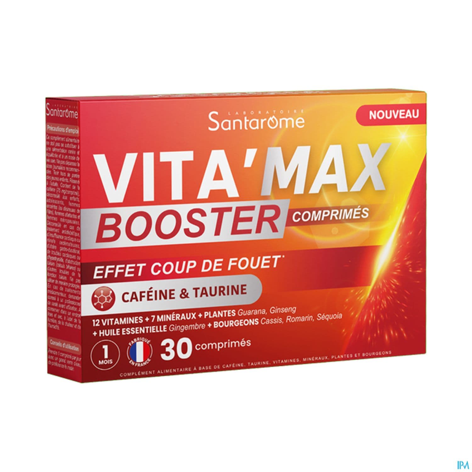 SANTAROME VITA'MAX BOOSTER CPR 30 — Pharmacie Le pallec