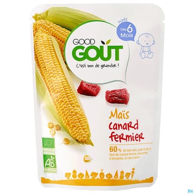 GOODGOUT MAIS CANARD FERMIER 190G
