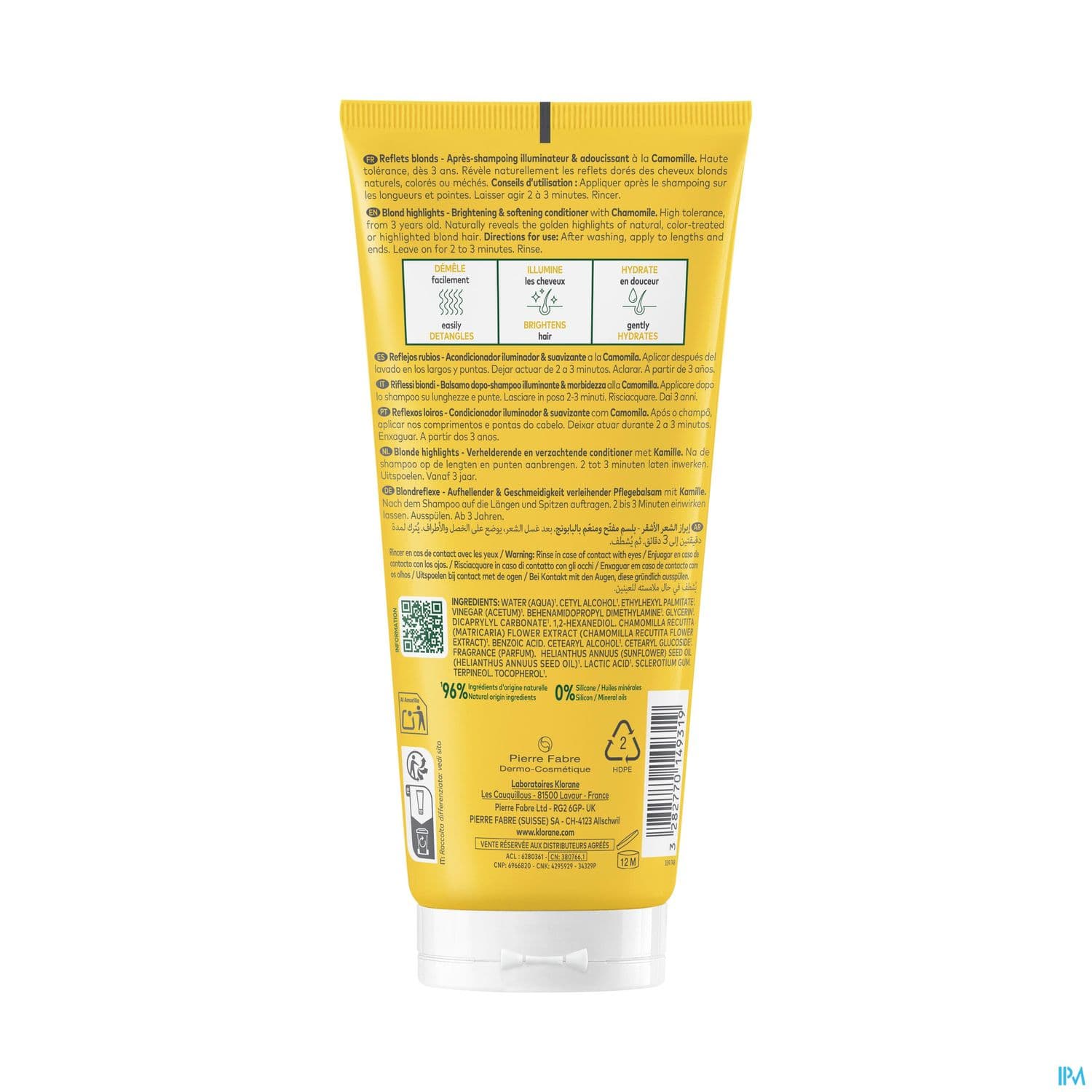 KLORANE AP/SH CAMOMILLE 200ML
