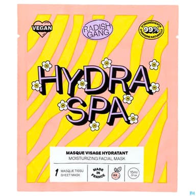 Radish Gang Hydra Spa Masque Tissu Hydratant 15ml