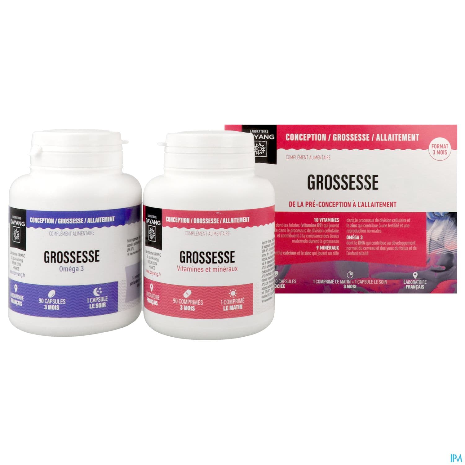 Dayang Grossesse 3mois Comprime 90 + Capsule 90