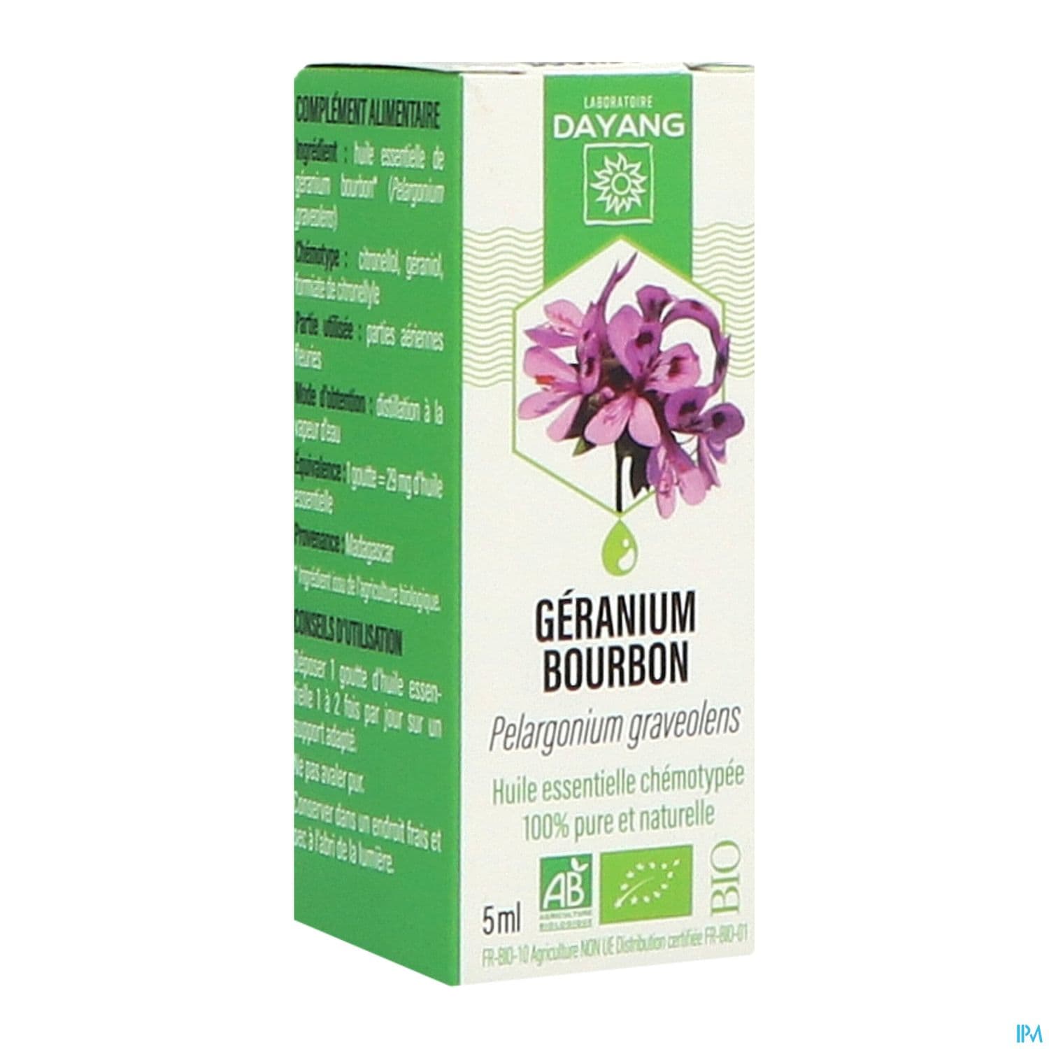DAYANG GERANIUM BOURBON HE BIO 5ML