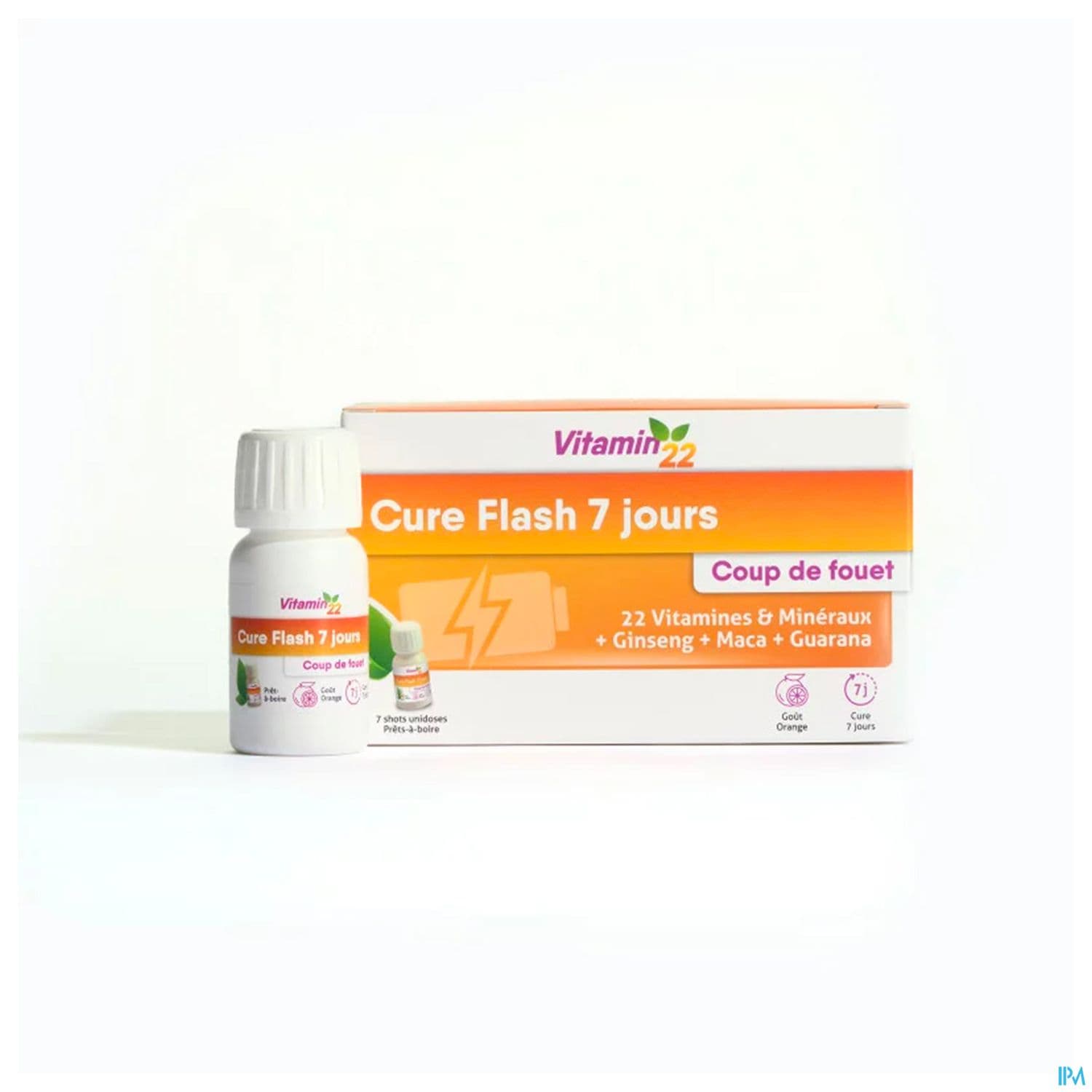Vitamin 22 Cure Flash 7 Jours Unidose 30ml X7