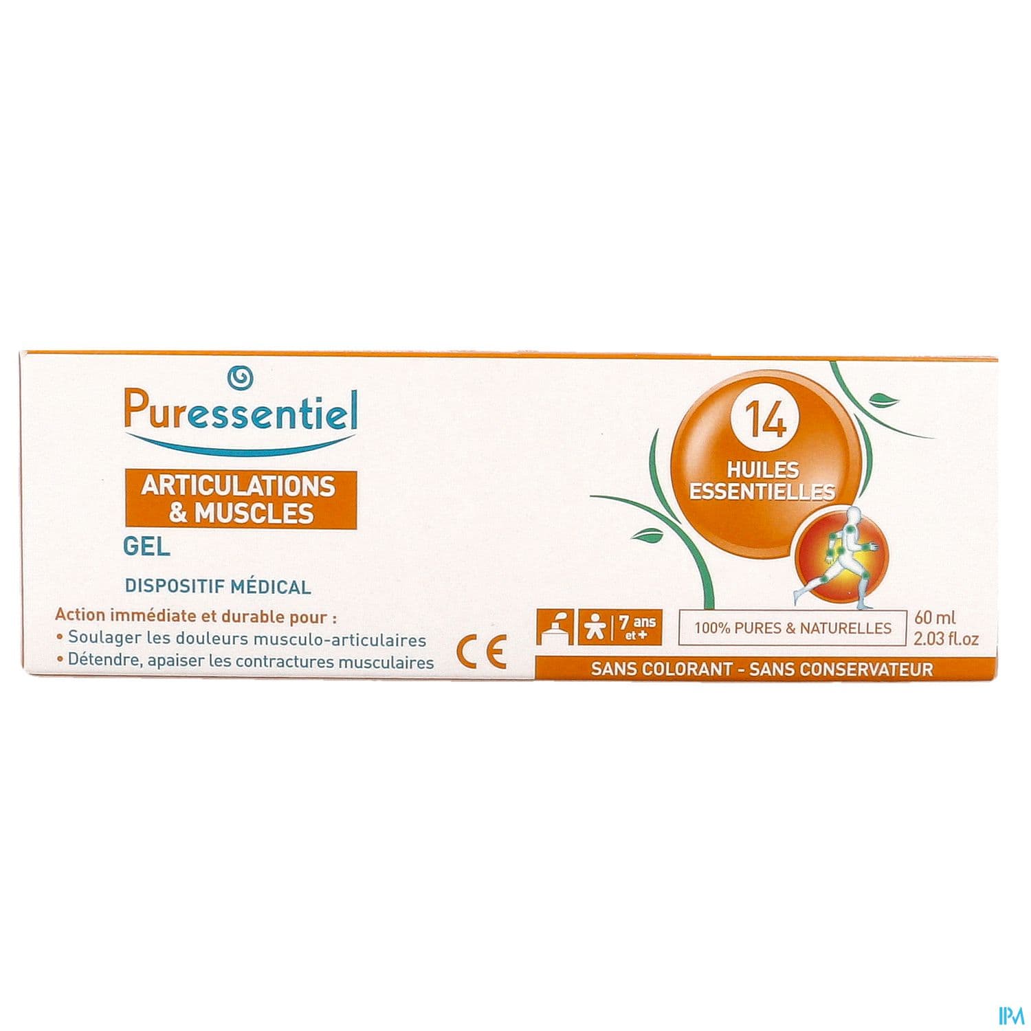 PURESSENTIEL GEL ARTICUL 60ML