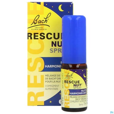 Rescue Bach Nuit Spray 7ml