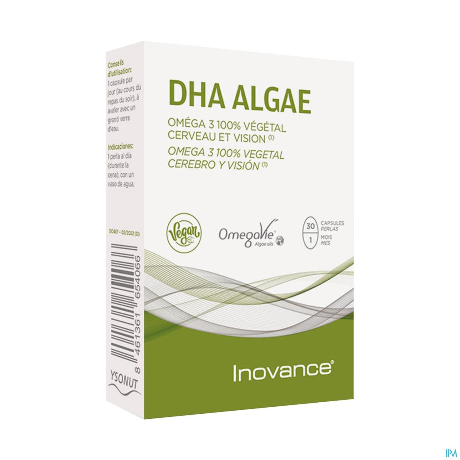 Inovance Dha Algae Capsule 30 —  Pharmacie Carnot