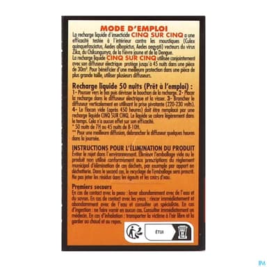 CINQ/CINQ RECH LIQUID DIFF NF