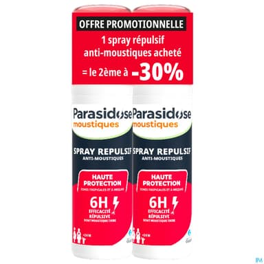 PARASIDOSE REPULS TROPIQ 100ML X2