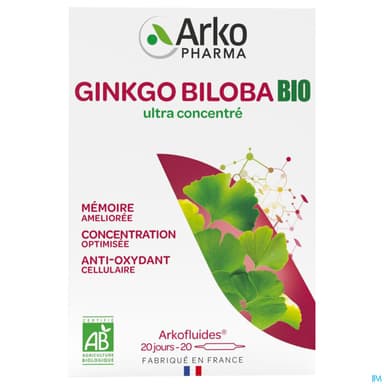 ARKOFLUIDE BIO ULTRAEXT S buv mém conc 20A