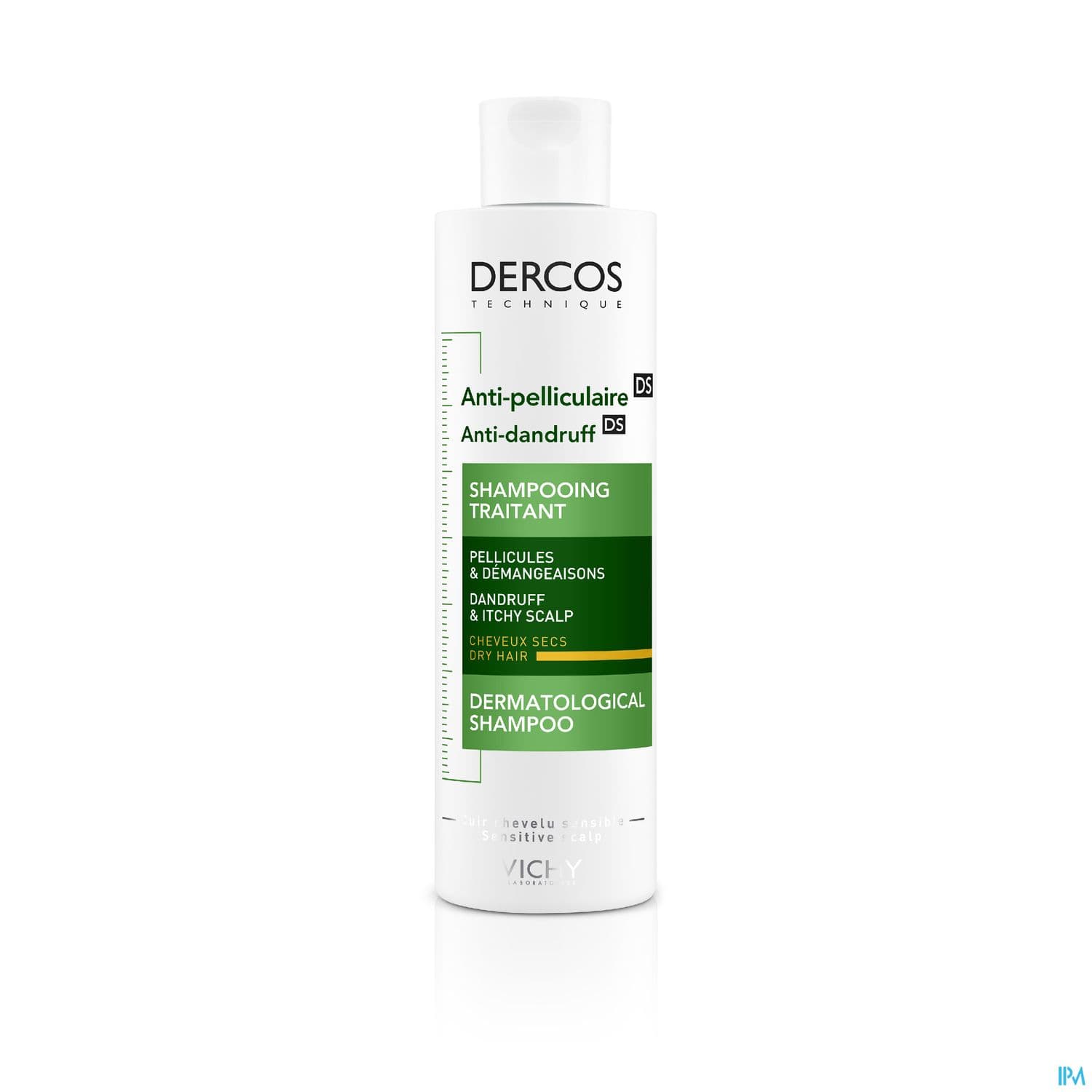 DERCOS DS SH A/PEL SEC 200ML