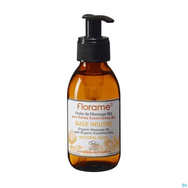 Florame Huile De Massage Base Neutre Bio 120ml