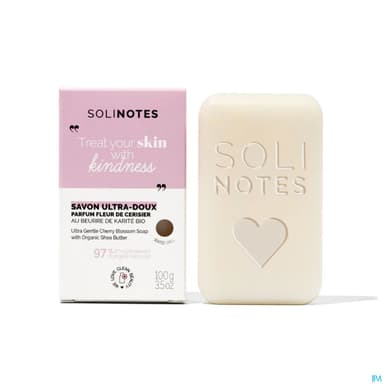Solinotes Savon Solide Fleur De Cerisier 100g
