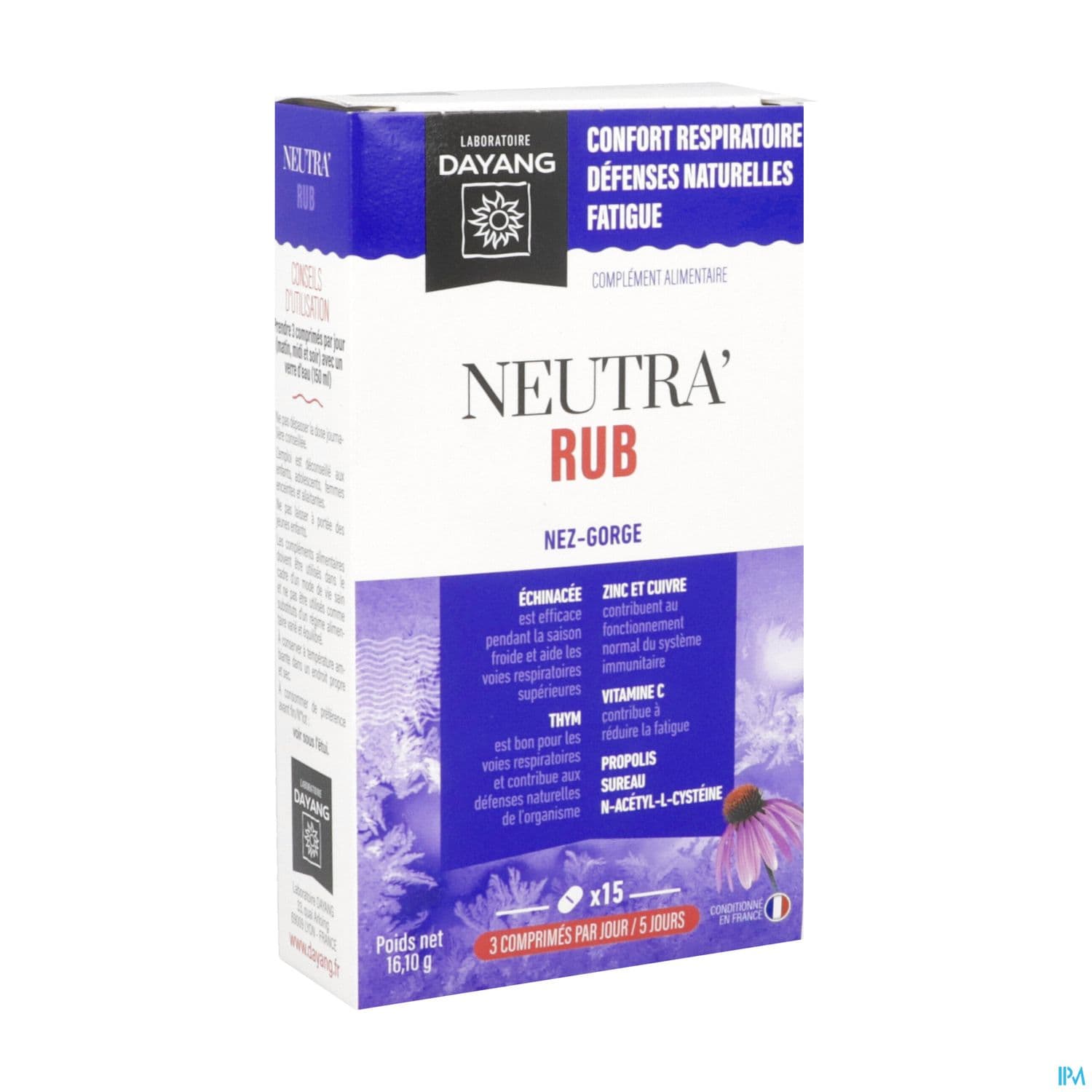 Dayang Neutra Rub Comprime 15