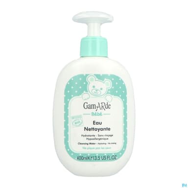 Gamarde Bebe Eau Nettoyante Sans Rincage Bio 400ml