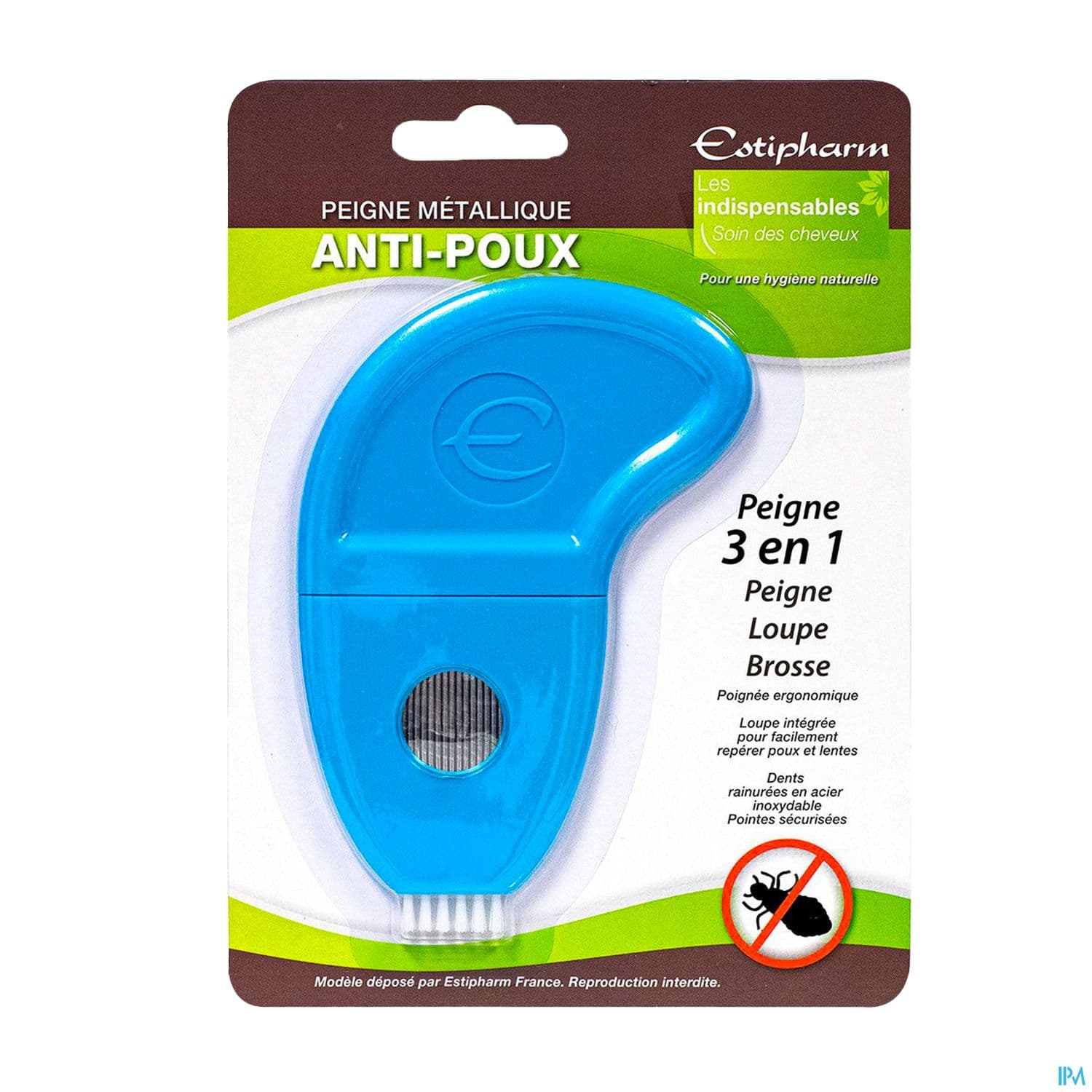 ESTIPHARM PEIGNE ANTI-POUX 3EN1