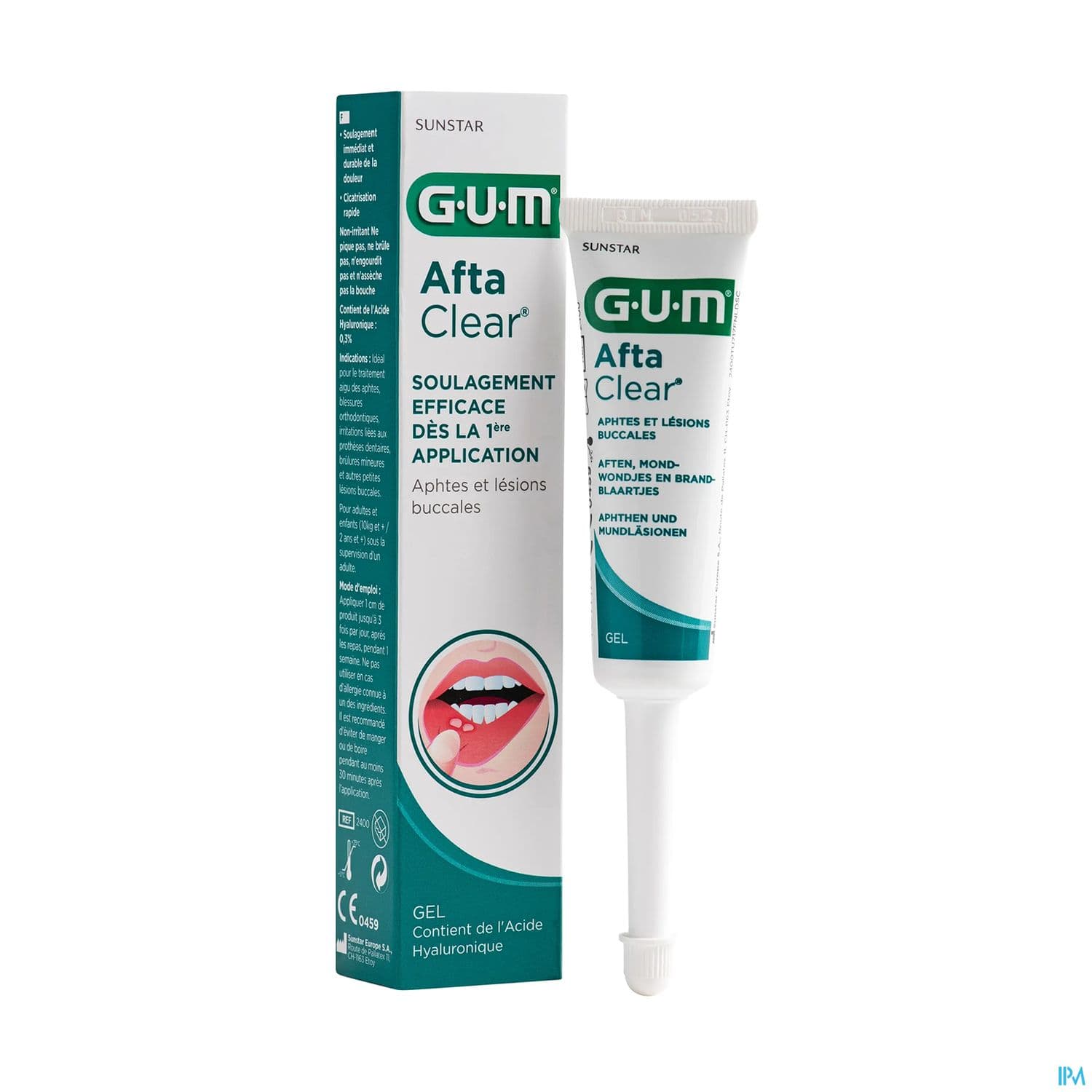 GUM AFTACLEAR GEL 10ML 2400