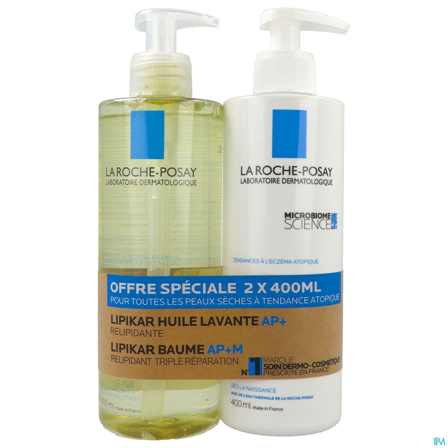 LIPIKAR HLE LAV AP+400ML+BAUM AP+