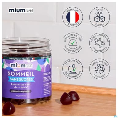 MIUMLAB S/SUC SOMMEIL GUMMIE 42