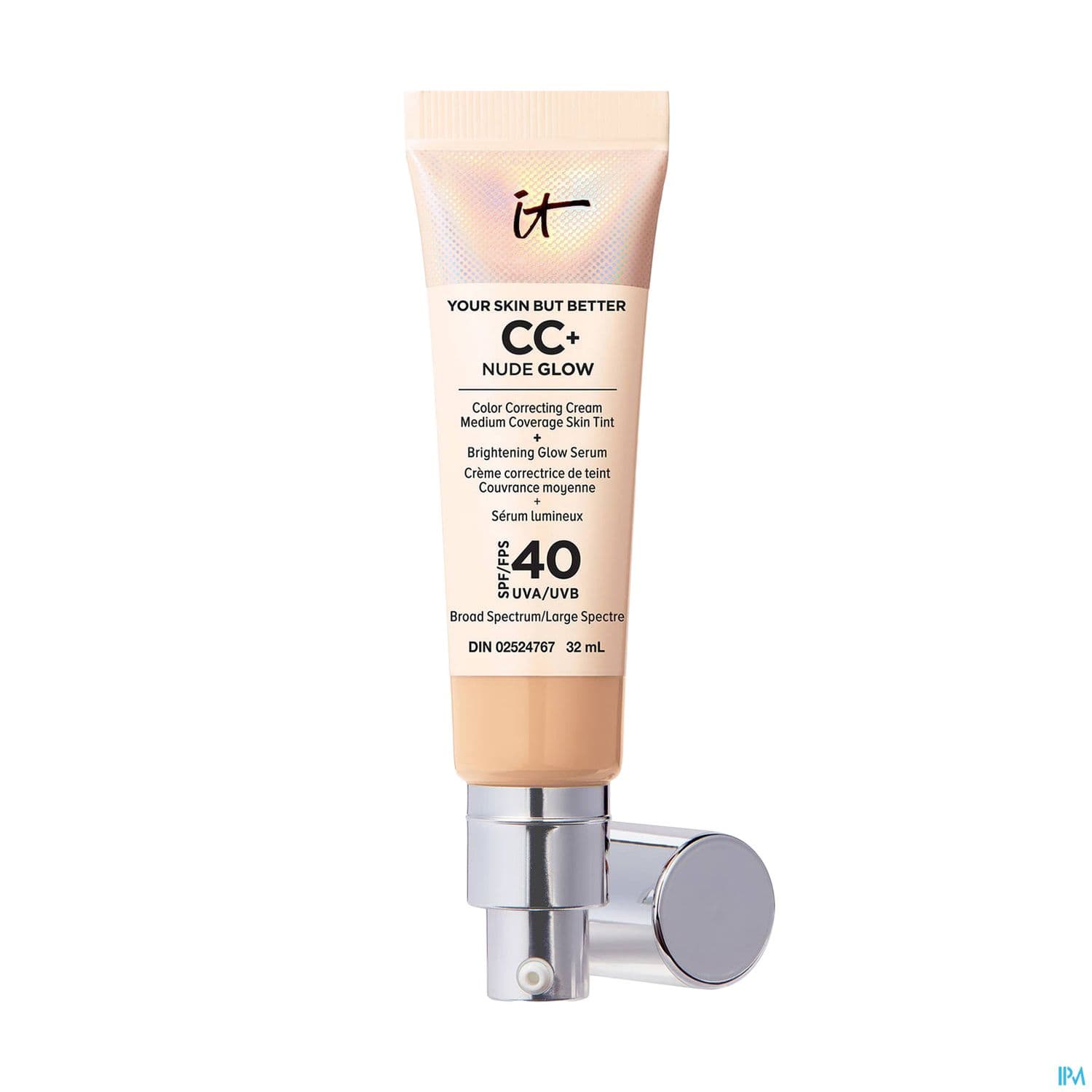 It Cosmetics Cc+ Cream Nude Glow Illuminatrice Spf40 Medium 32ml