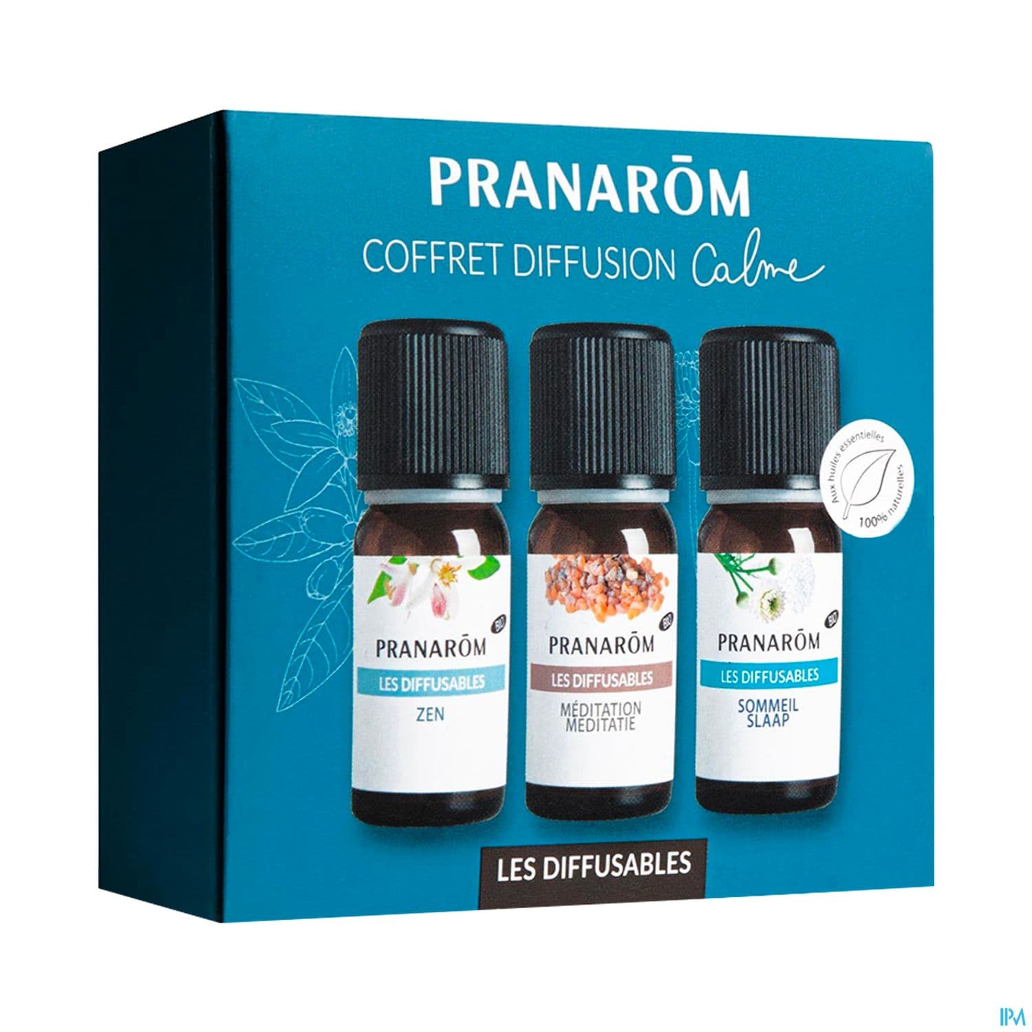 Pranarom Les Diffusables Coffret Calme Bio Eco 3x10ml