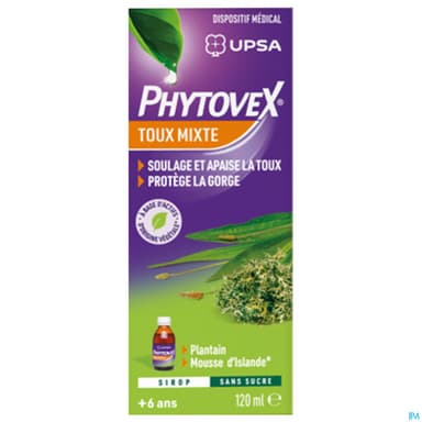 PHYTOVEX SP TX MIXTE S/SUCRE 120ML