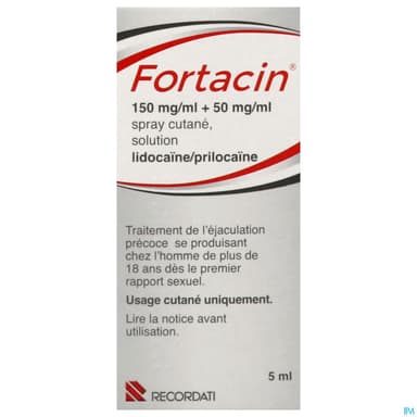 Fortacin 150mg/ml + 50mg/ml Spray Cutane 5ml