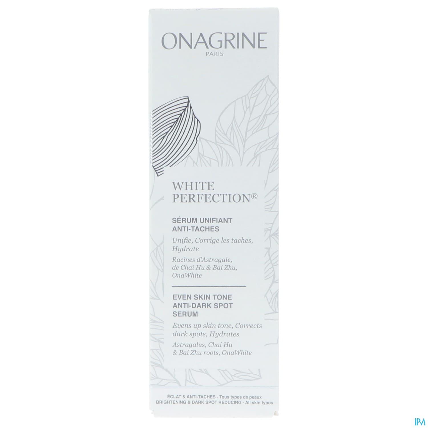 Onagrine White Perfection Serum Unifiant Antitaches 30ml