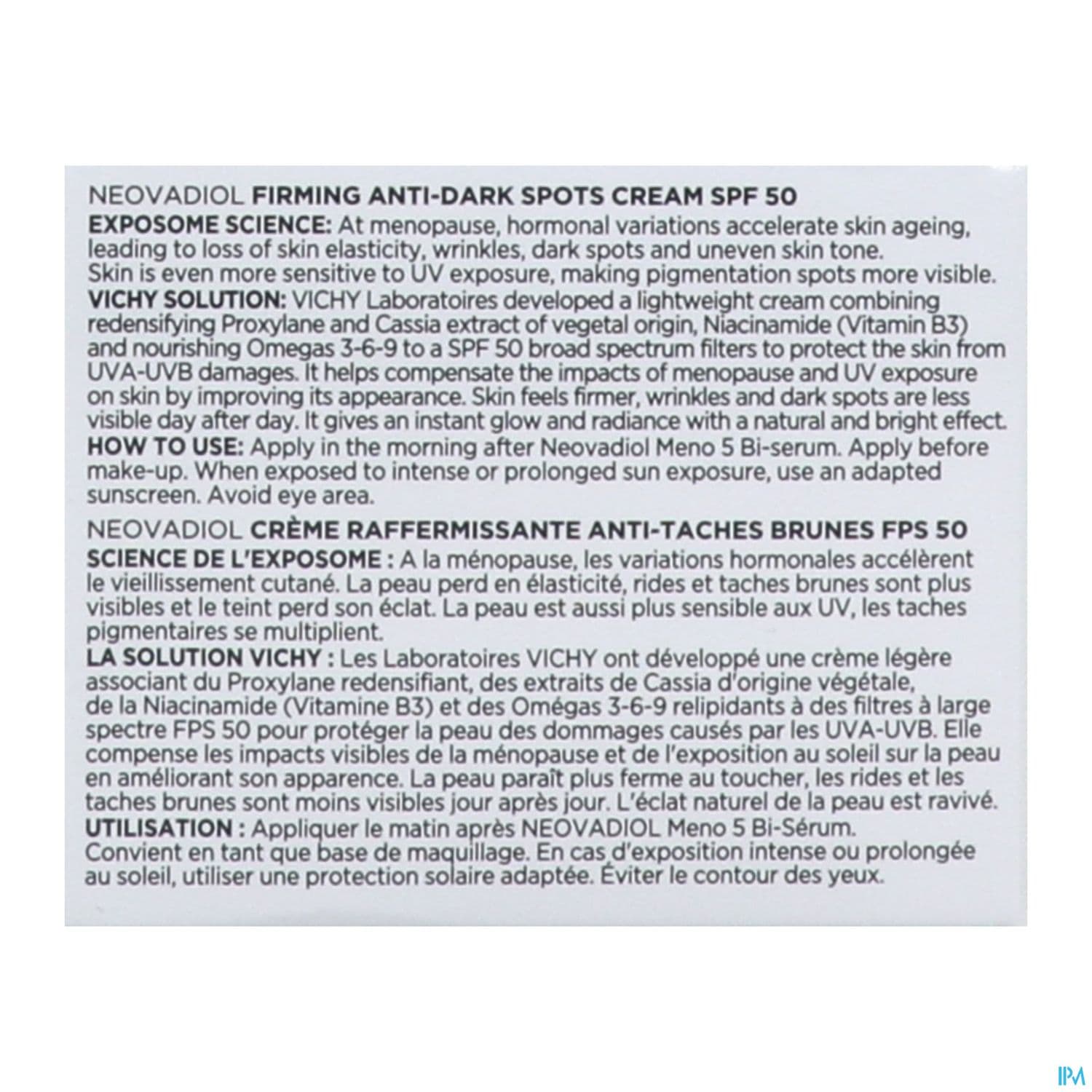 VICHY NEOVADIOL MAGIST SPF50 50ML
