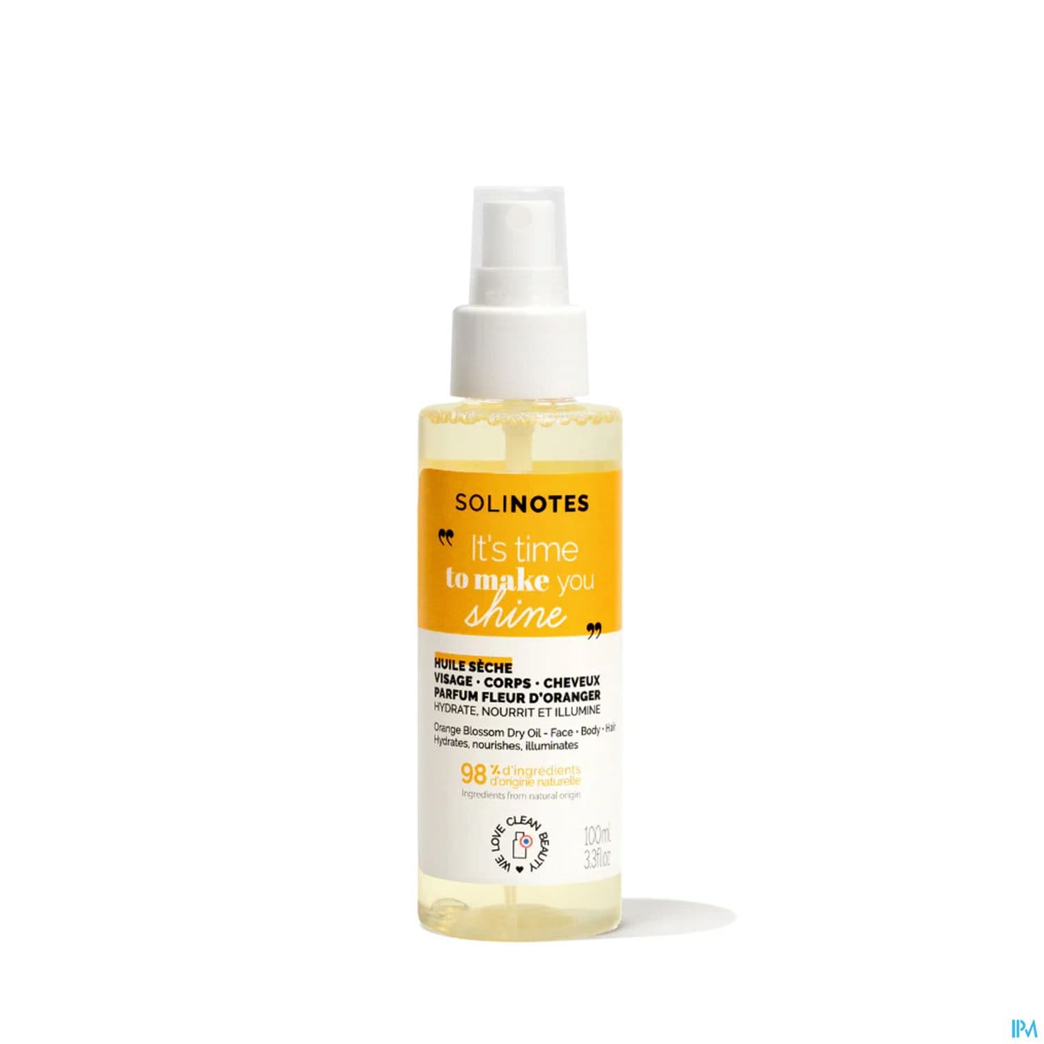 SOLINOTES HLE SECHE FL ORANGE100ML