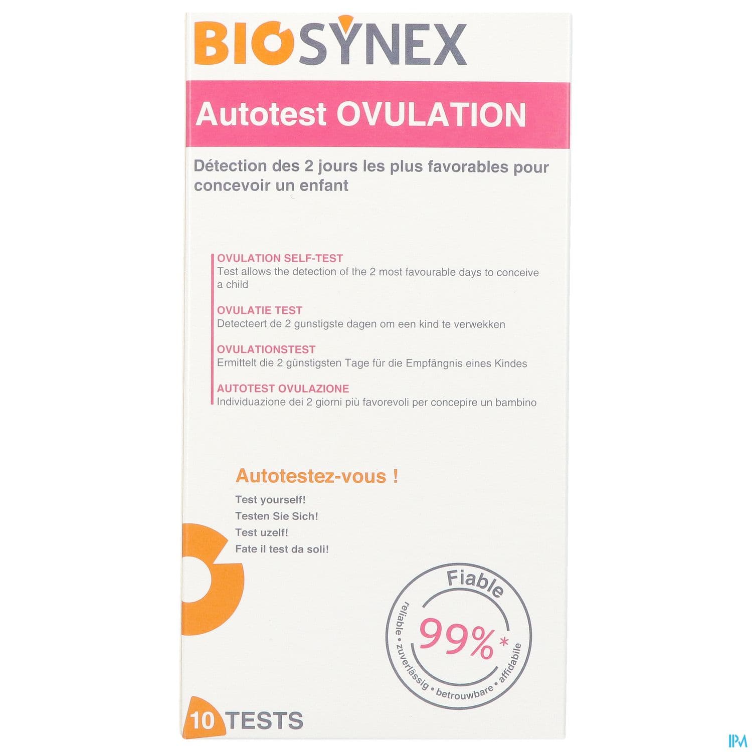 BIOSYNEX TEST OVULATION X10